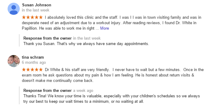 Chiropractic Papillion NE Testimonial 05