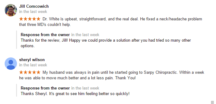 Chiropractic Papillion NE Testimonial 06