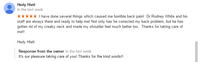 Chiropractic Papillion NE Testimonial 09