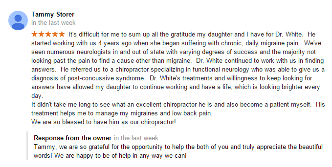 Chiropractic Papillion NE Testimonial 14