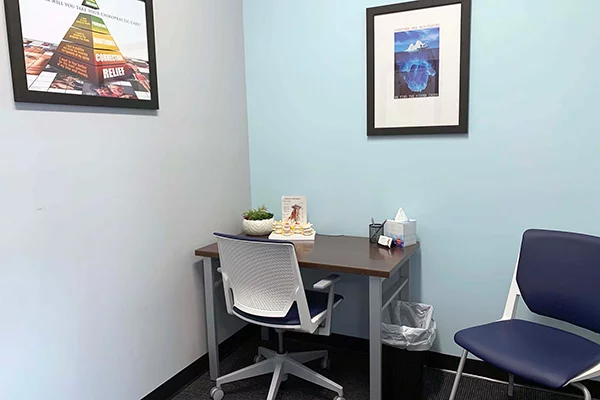 Chiropractor Elkhorn NE Office Desk