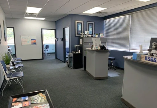Chiropractic Clinic Reception Area